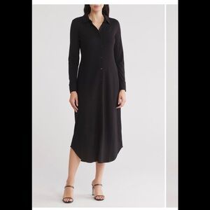 Maxi shirt dress